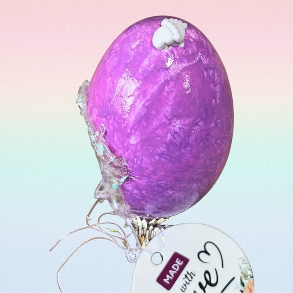 𝑯𝒂𝒏𝒅𝒎𝒂𝒅𝒆 Real Goose Egg Baby OOAK GIFT - Picture 9 of 10